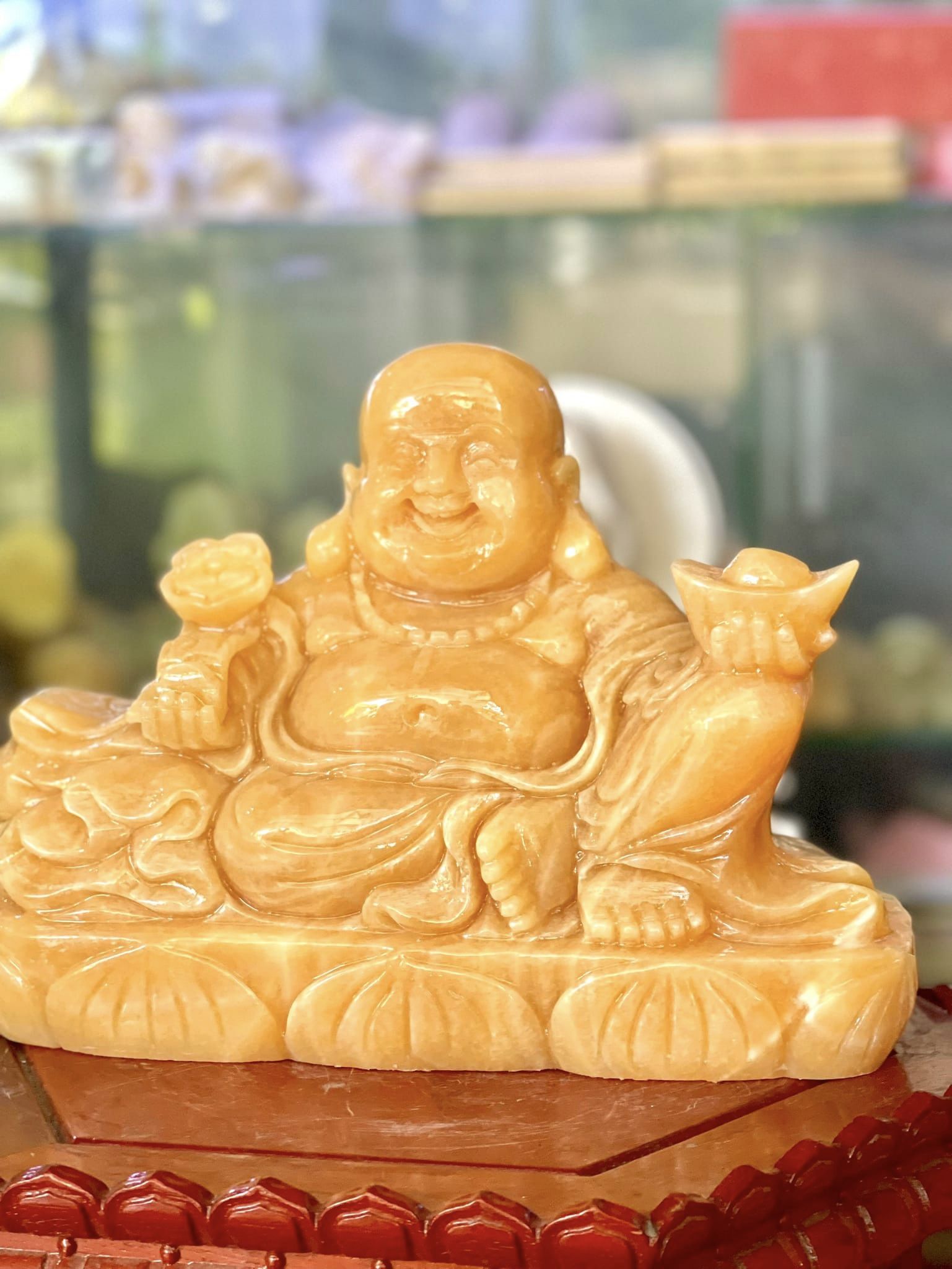Tượng Di Lặc Như Ý Phát Tài